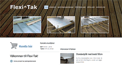 Desktop Screenshot of flexitak.se